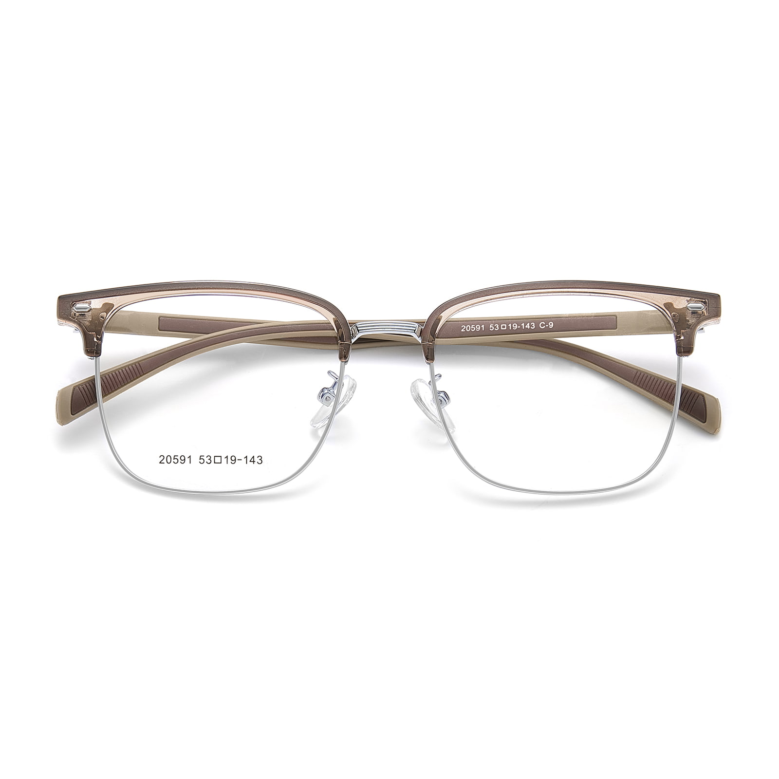20591 Casual Muoviset Steel Temple Alloy lasit