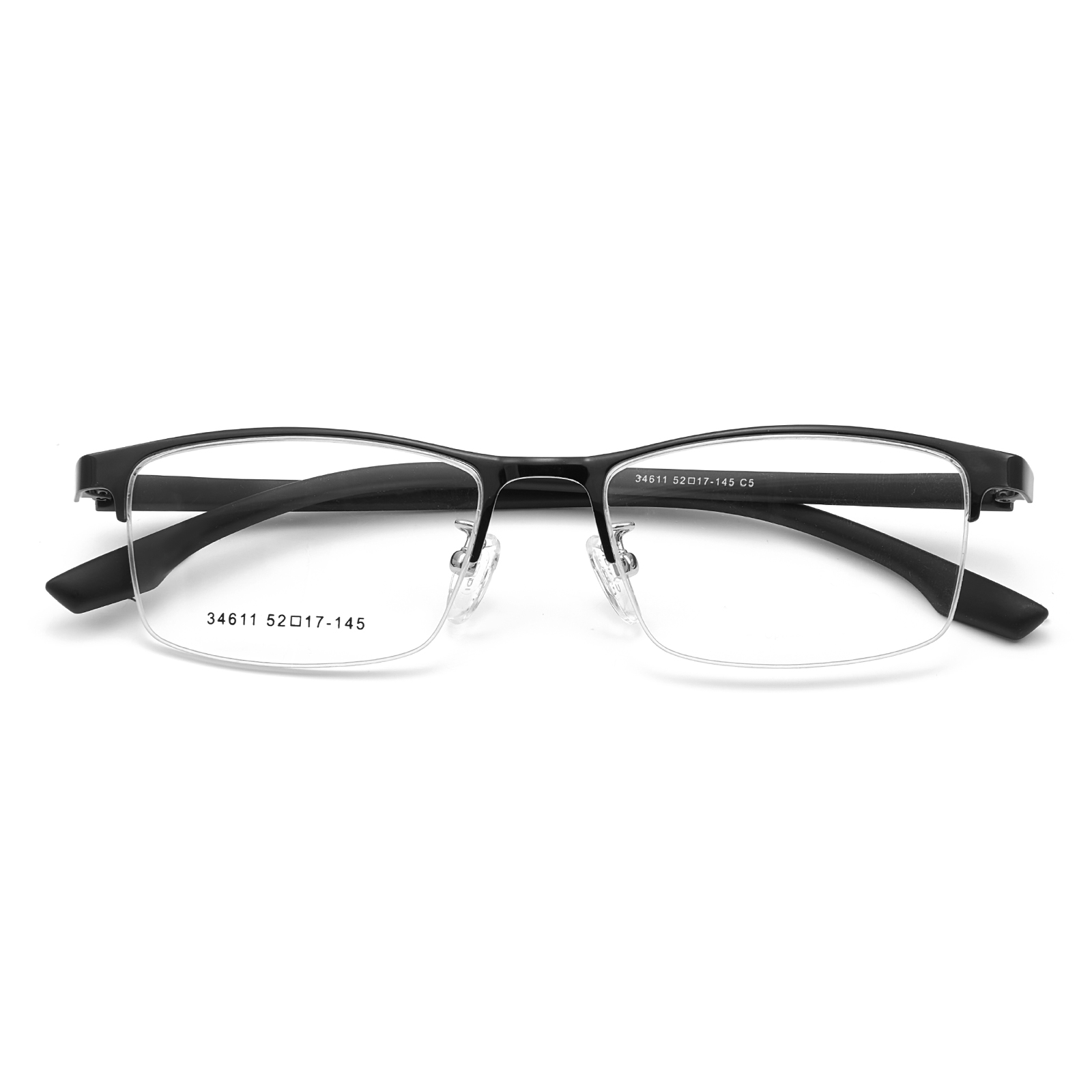 34611 Minimalistiset puolikehykset hypoallergeeniset metalliseoslasit