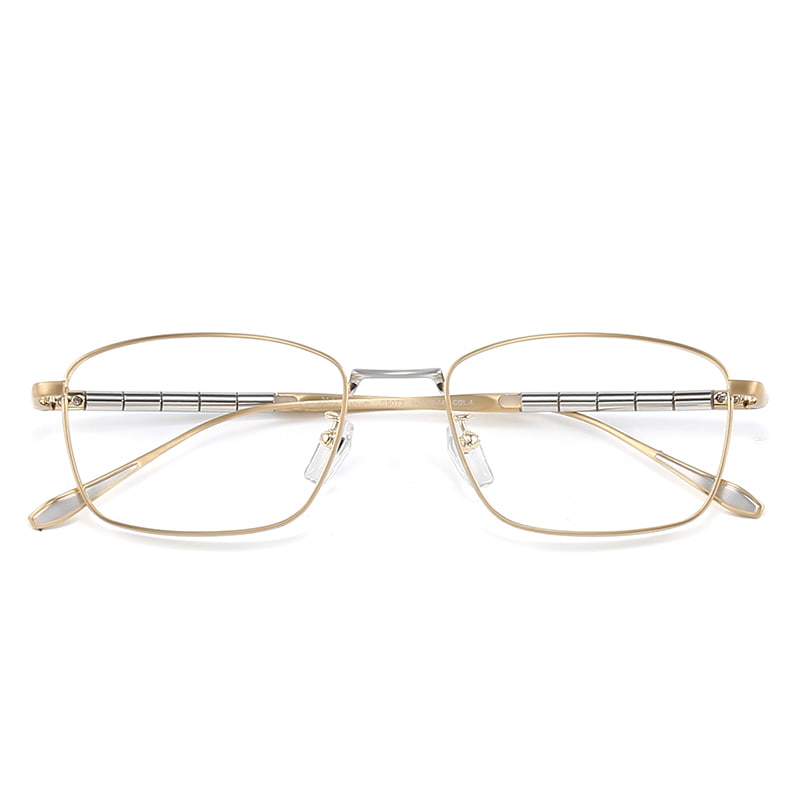 S9072 Pyöreät Bamboo Elite Pure Titanium -lasit