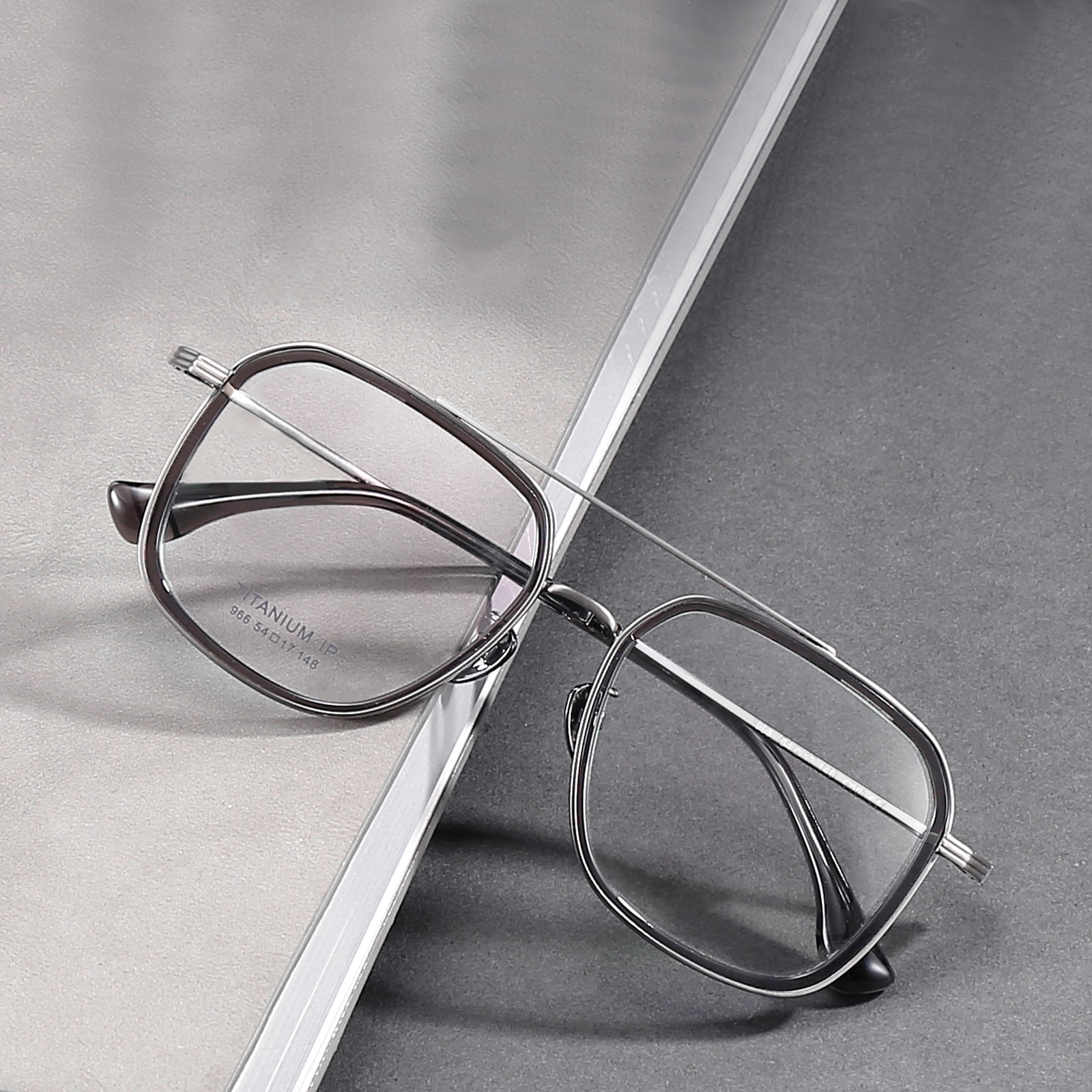 966 Lentäjät voivat käyttää aurinkolaseja Pure Titanium Glasses