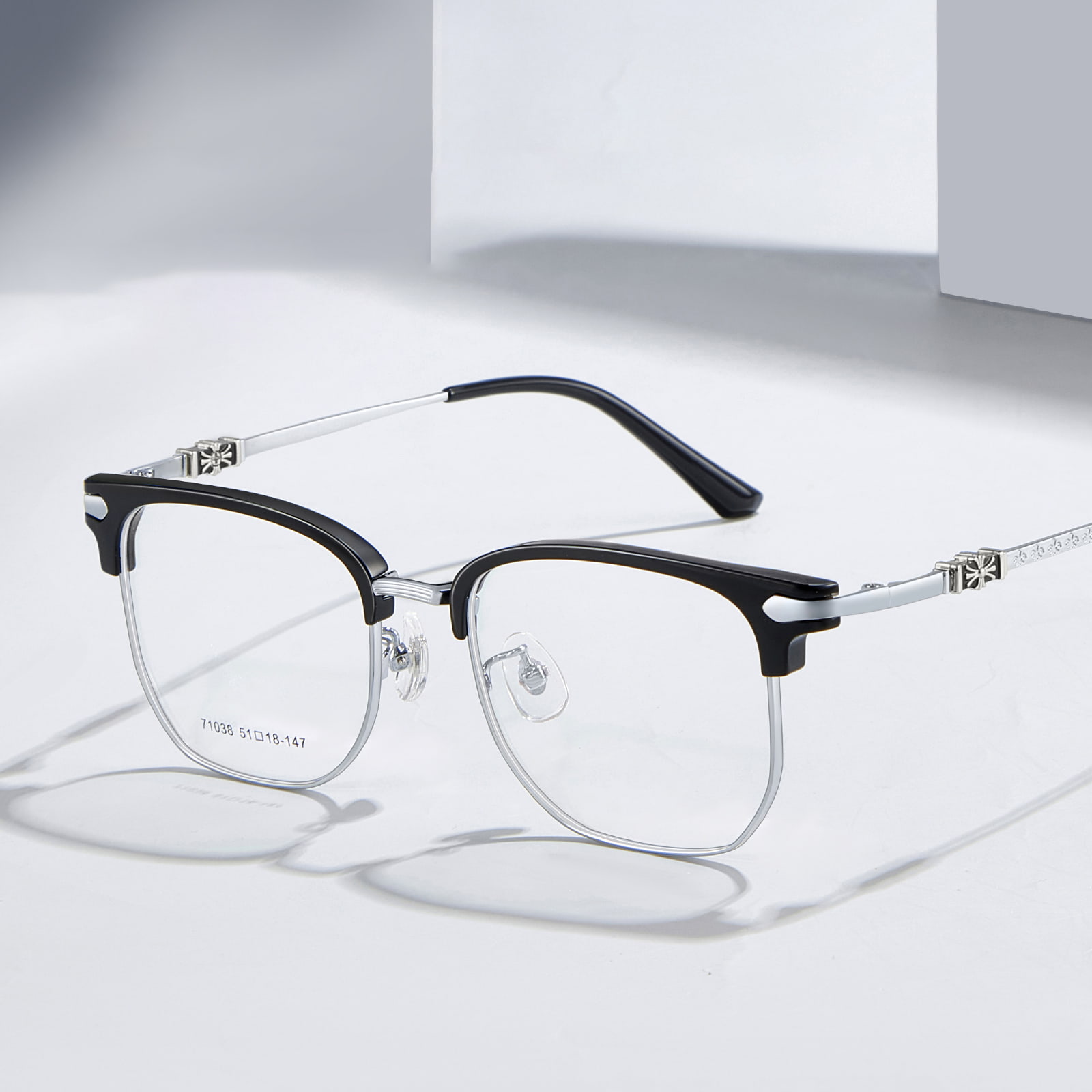 71038 Casual Anti-Eye Fatigue metalliseoslasit
