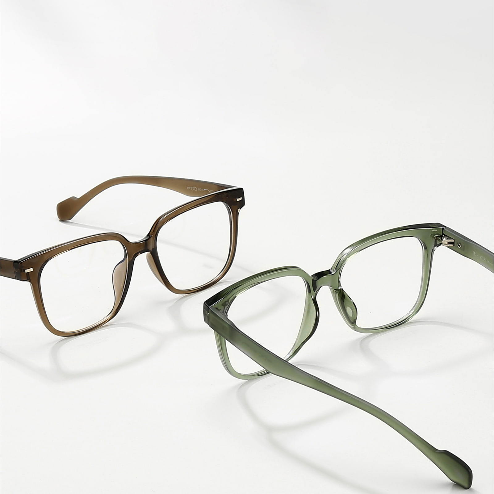030 Black Frame Hypoallergenic Mukavat TR90 lasit