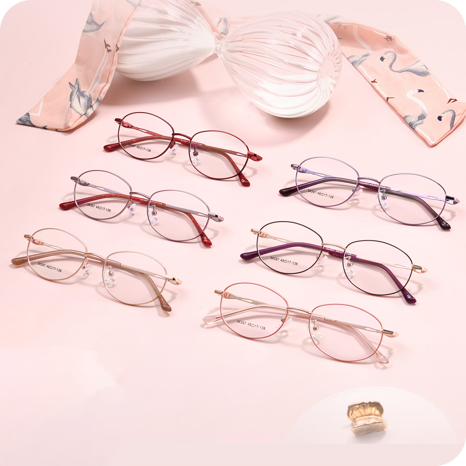 34397 Everyday Oval Full Frame metalliseoslasit