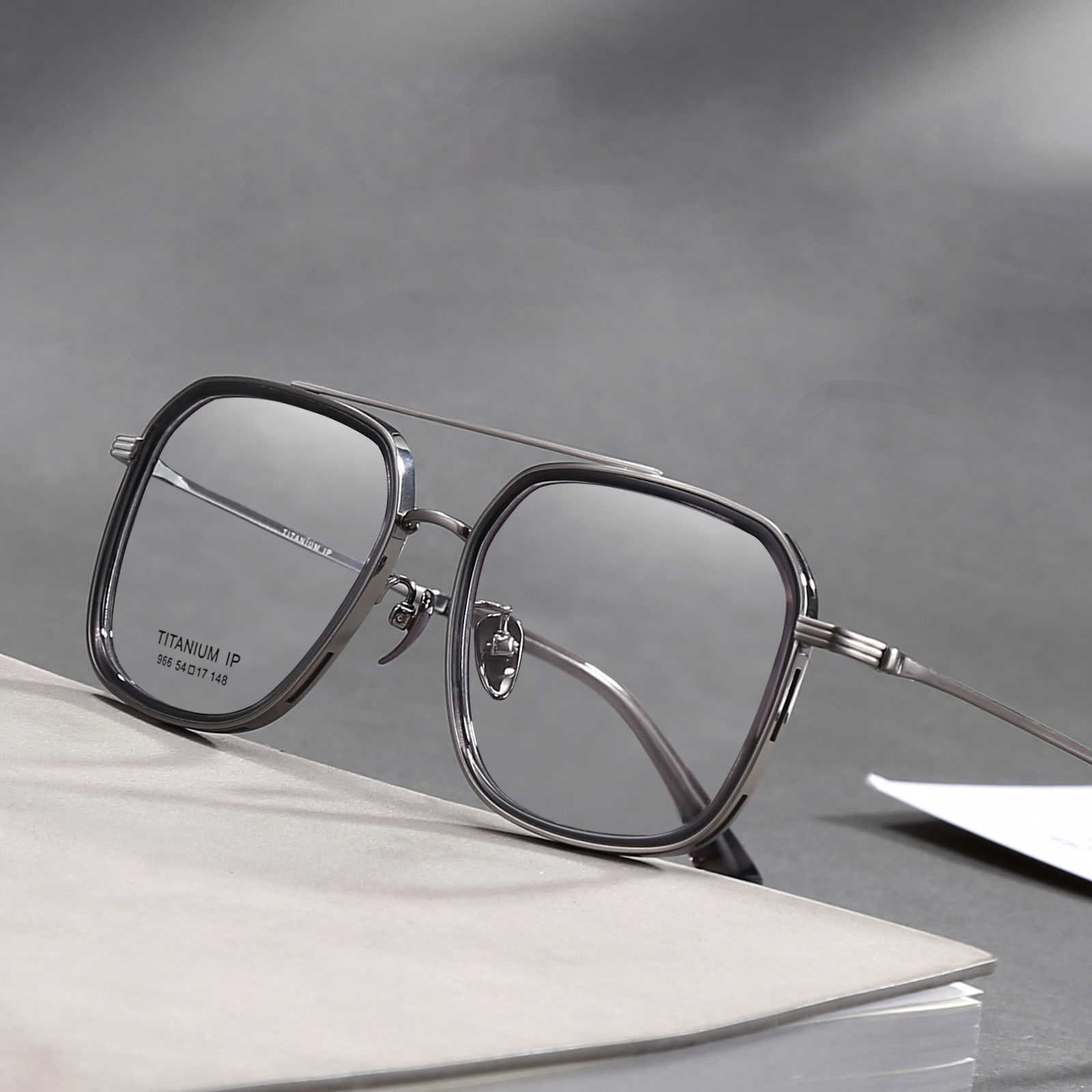 966 Lentäjät voivat käyttää aurinkolaseja Pure Titanium Glasses