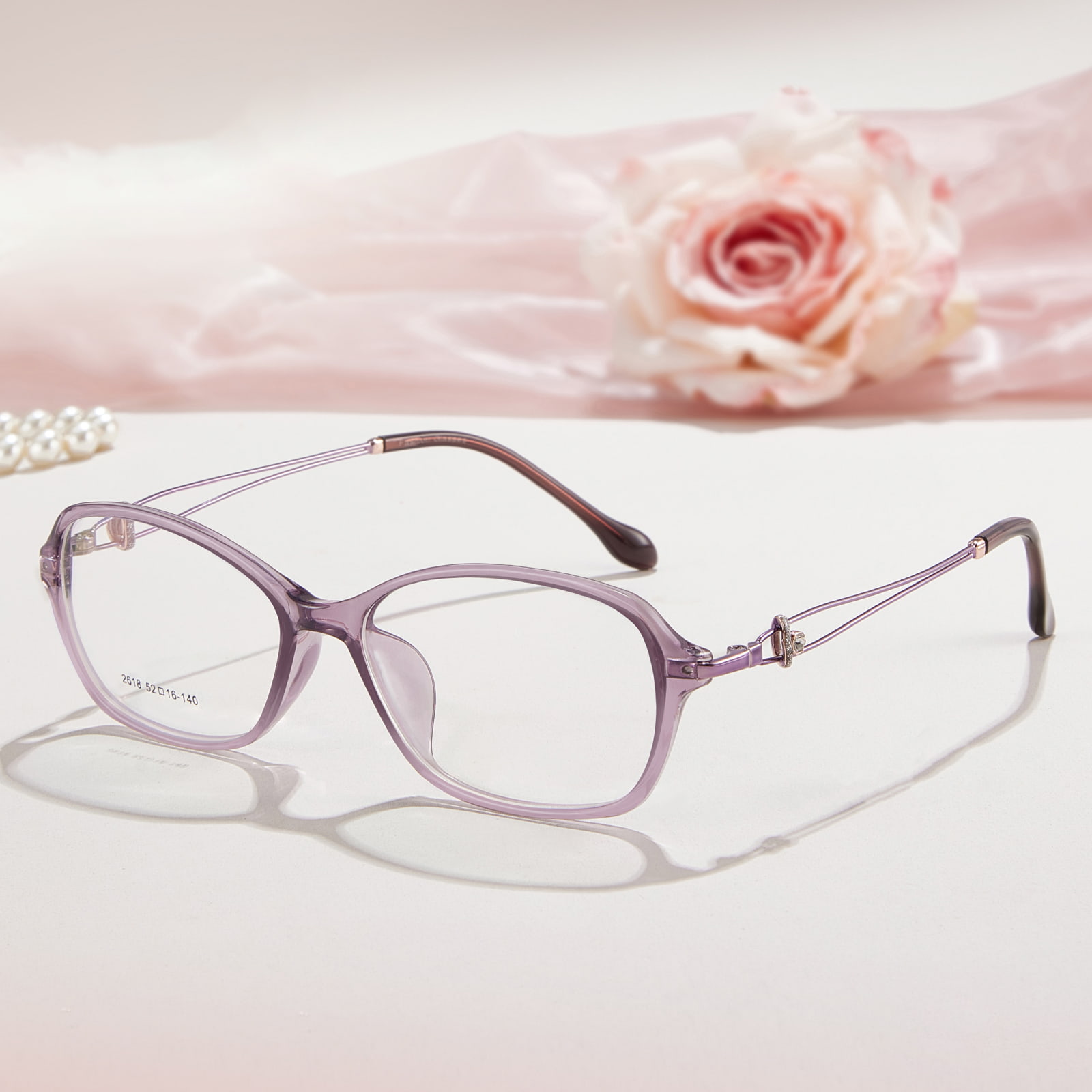 2618 Elegant Polygon TR90 lasit