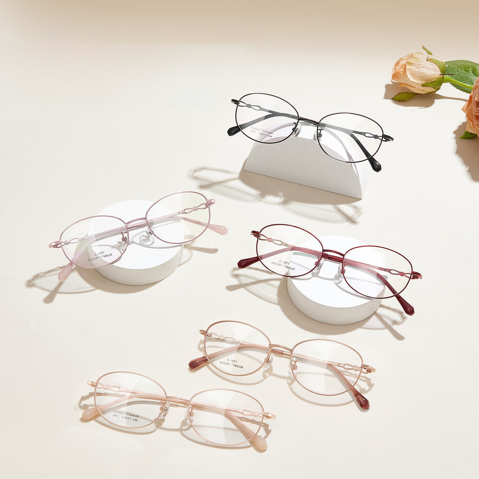1971 Commuter Delicate Memory Titanium Alloy -lasit