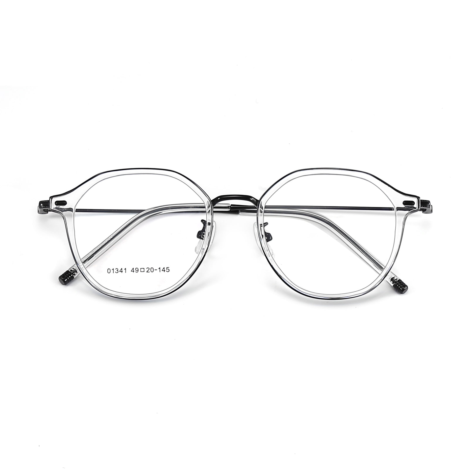 01341 Vapaasti säädettävät kultaiset liimalasit Anti-Blue Light Glasses